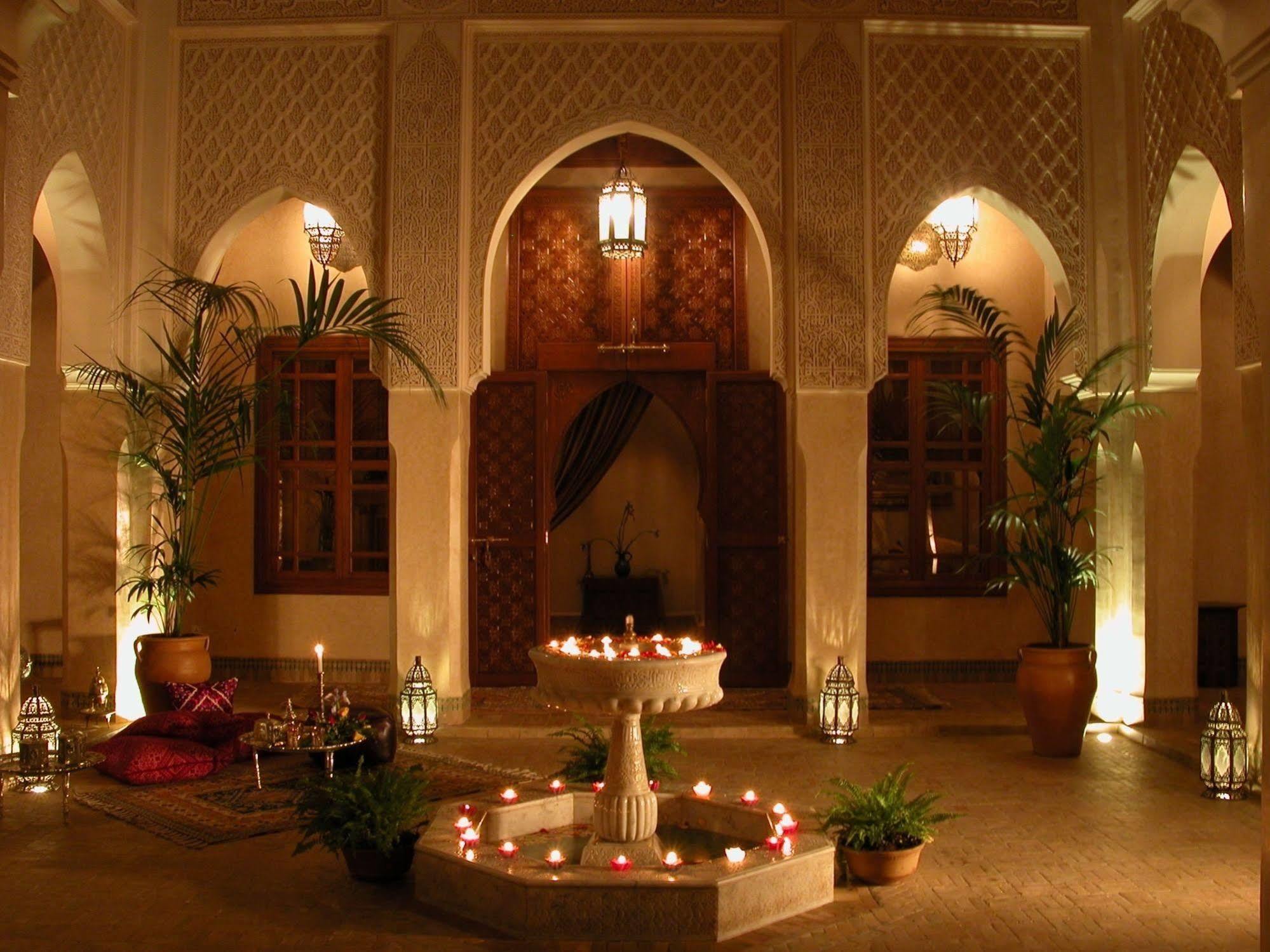 Riad Kniza Марракеш Экстерьер фото The interior of the hotel